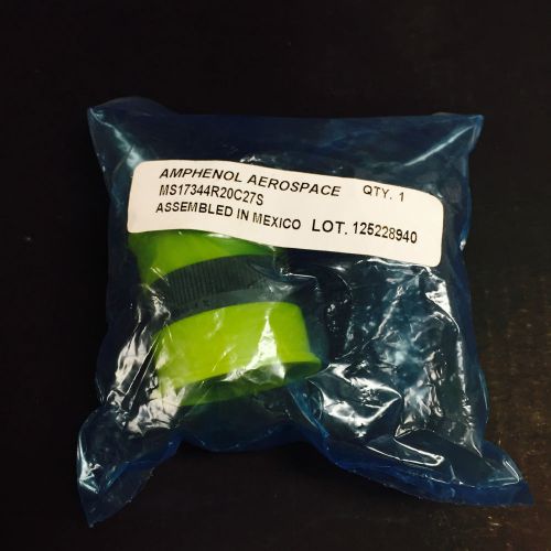 Amphenol MS17344-R20C27S SZ20 14 PIN SOCKET CONTACTS, STRAIGHT PLUG (New)