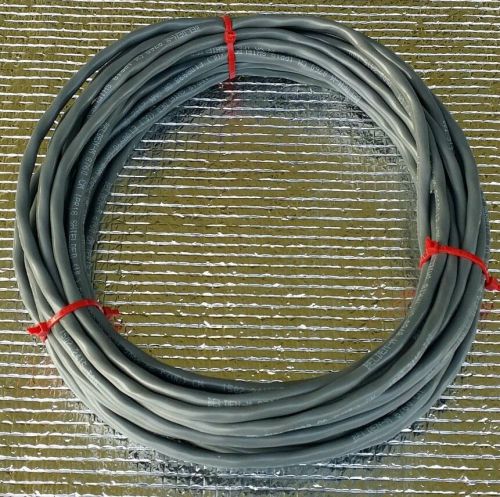 30&#039; belden-m 8760 18/2 cm 18 awg 2 audio/instrument shielded paired cable &#034;new&#034; for sale