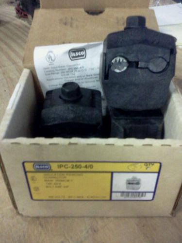 Ilsco ipc-250-4/0  insulation piercing connector   5/8&#034; bolt size for sale
