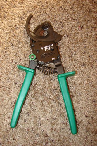 GreenLee 759 Ratchet Cable Cutter