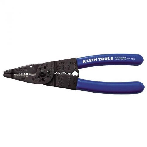 All-purpose long nose plier, 8-1/4&#034; oal, comfort grip klein tools 1010 blue for sale