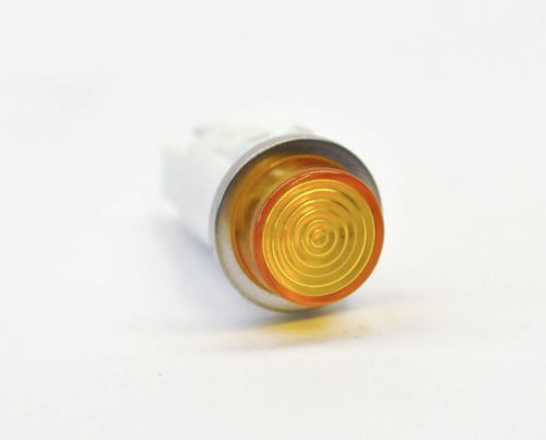 Chicago Miniature 1051QC3 Neon Amber Indicator Lamp