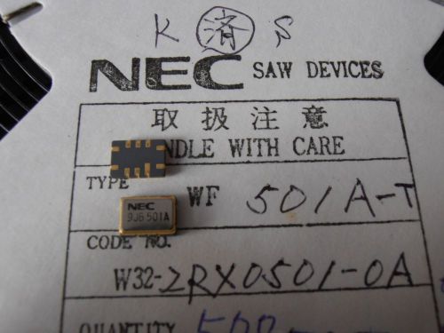 WF501A  244.1MHz  SAW FILTER SMD 10contacts  NEC