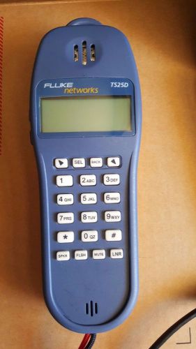 Fluke TS25D Test Set With ABN Cord - 25501009