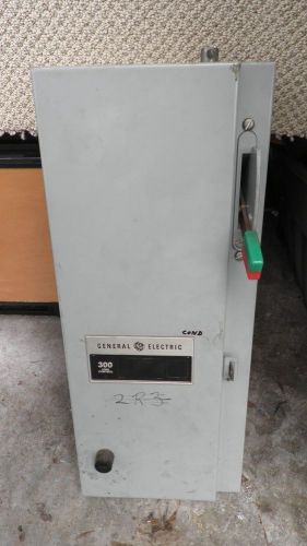 GE #300 Line Control Motor Starter Disconnect~for inside use only #1