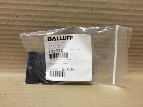 New balluff locator plate, qty 2, 132570 for sale