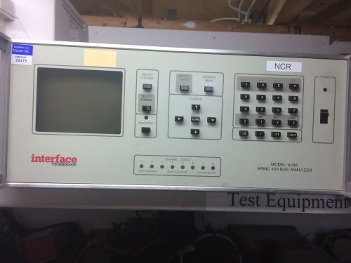 Arinc 429 Bus Analyser 429A Test Set