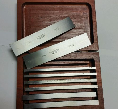 Starrett # 384  6&#034; parallel set with case for sale