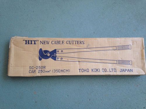 HIT SC250R Soft Cable Cutters 350 MCM copper 600 MCM Aluminum - Free Shipping
