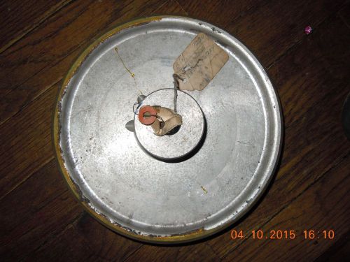 Large cast aluminum metal pulley wheel industrial part 8&#034; od, 3/4&#034; bore, 1/4&#034;key for sale