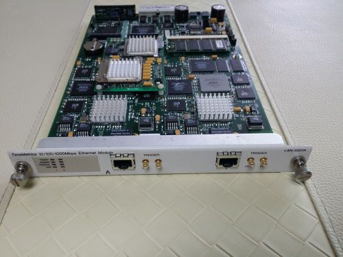 Spirent SmartbitsTeraMetrics LAN-3301A , Tested, Working