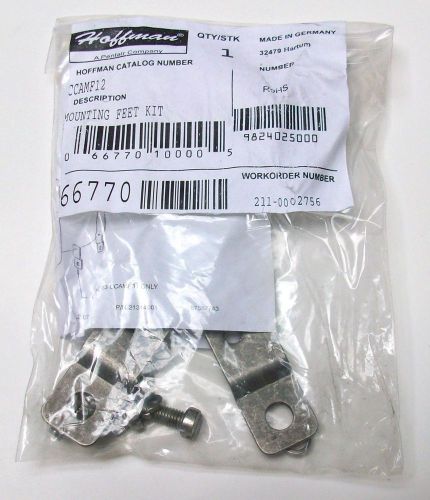 Hoffman Steel Mounting Foot Kit for CCA12128 and Others CCAMF12 NIB