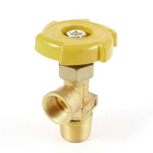 Ysf-1 lpg liquefied petroleum gas bottle control valve brass tone yellow for sale