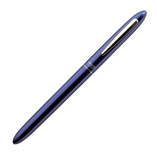OHTO Japan - Words Metallic Navy Blue Ceramic Ball Pen 05mm Writing Color Black