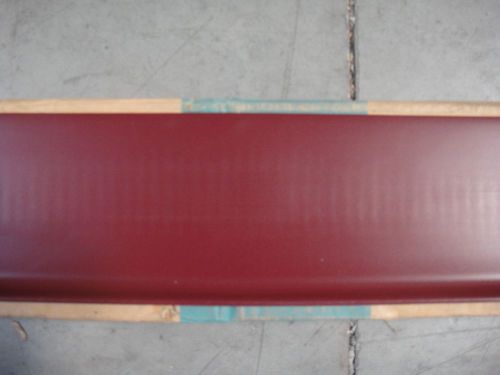 Cranberry vinyl cove base wall molding, 100 feet, new for sale