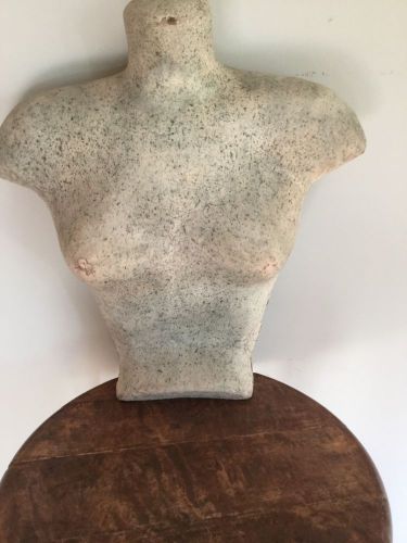 VINTAGE PAPER MACHE DRESS FORM OR JEWELRY DISPLAY