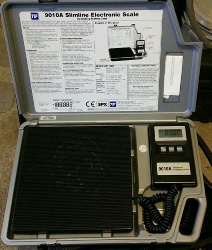 Robinair TIF9010A Slimline Refrigerant Electronic Charging/Recover Scale