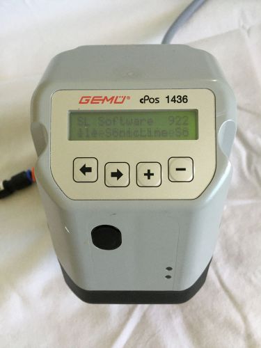 Gemu 1436 cpos intelligent positioner directional control valve for sale