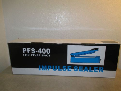 16&#034; Hand Impulse Sealer Heat Sealing Machine PFS-400