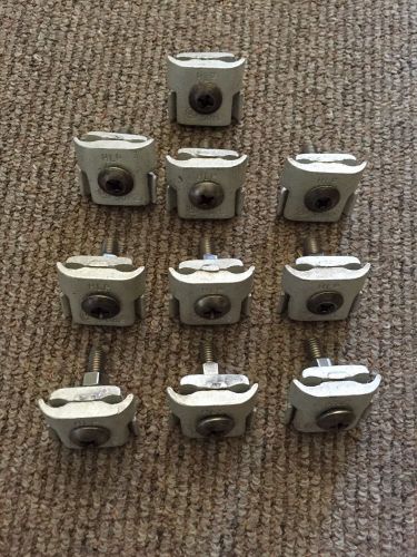 10  harger hlp 1 bolt cable tray grounding connector clamp for sale
