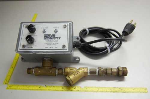AIR SUPPLY POSI-DRAIN VALVE W/TIMER PN:PD7020 CONTROLLED COMPRESSOR