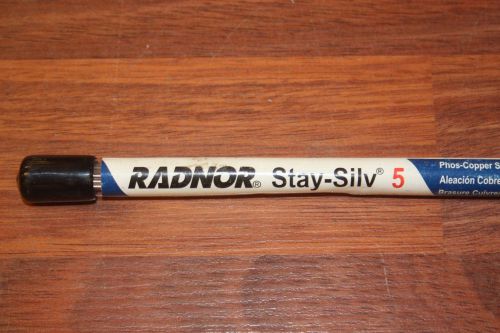 Radnor by Harris Stay-Silv 5 5% Silver Solder 8 Sticks ~Make Offer~ *Free Ship*