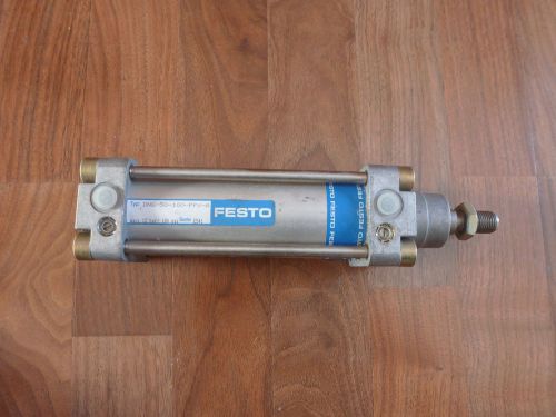Festo dng-50-100-ppv-a pneumatic cylinder 50mm bore 100mm stroke*new old stock* for sale