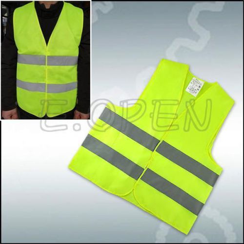 Hi Visibility Reflective Security Safety Vest Construction Traffic Police Jacket