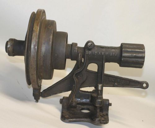 ANTQUE 1907 USM Co Break Belt Drive Wheel Gear STEAM PUNK Industrial Age