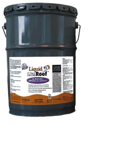 Liquid Roof EPDM R.V. Roof Coating for RV 5 Gallon Bucket