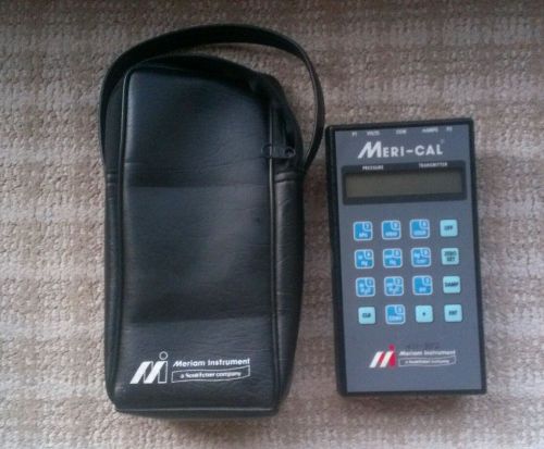 MERI-cal DP2000I (Comparable to OMEGA PCL2000) Portable Manometer/Calibrator