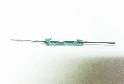 NOS 100 Pcs 14mm Glass Magnetic Induction Reed Switch