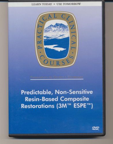 Gordon Christensen - Predictable Resin-Based Composite Restorations -DVD -Dental
