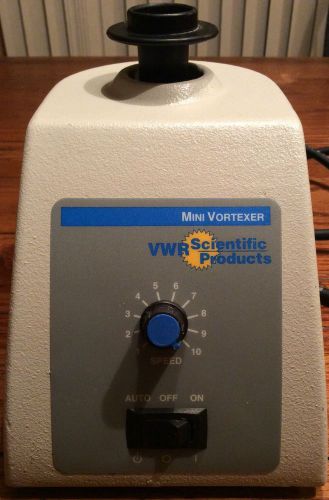 VWR Mini Vortexer Cat No. 58816-121 150W VM-3000 50/60Hz 1 Phase