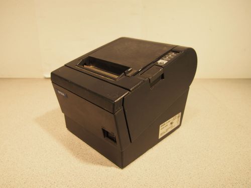 Epson m129c tm-t88iiip receipt printer pos parallel black tested works for sale