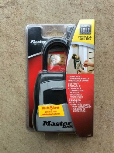 Master lock 5400d key storage lock box (set-your-own combination) new for sale