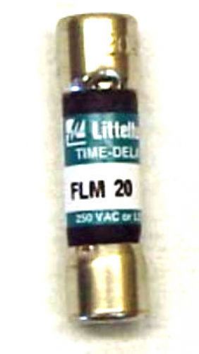 Fuse, 20 Amp, TRM20 MidgetFuse, Werner Electric Supply Co, Stock 180-007