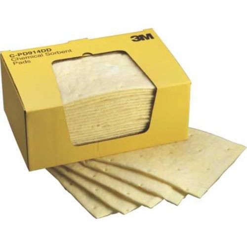 Sorbent Pad Chem C-Pd914Dd Box of 25 3M Floor Cleaners 70070408235