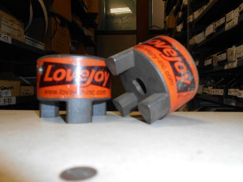 Love joy l-100 flexible drive coupling 5/8&#034; bore 3/16&#034; key part# 685114111510 for sale
