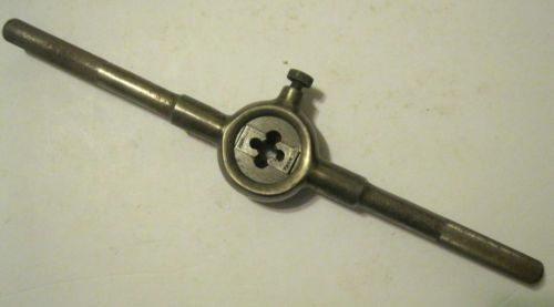 Vintage WELLS BROTHERS GREENFIELD 2&#034; Little Giant THREADING DIE HANDLE WRENCH