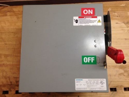 Siemens Sentron Fusible Switch Bus Plug SLVBH4210G 30A 240V 3PH 4W