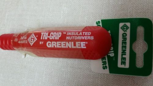 Greenlee 3/16 insulated nut driver new old stock