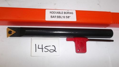 5/8&#034; BBL INDEXABLE BORING BAR LH BBL-10  **NEW**    PIC# 1452