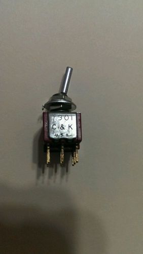 C&amp;k 7301 toggle switches on-on 3pdt sldr mnt for sale