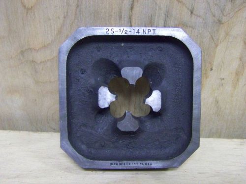Reed block pipe thread threading cutting die 4&#034; x 4&#034; 2s-1/2&#034; 14 npt for sale