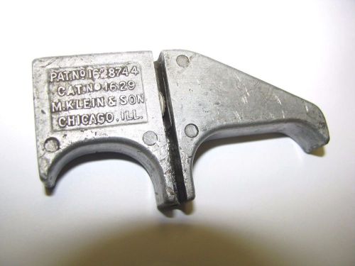 Vintage Aluminum M Klein &amp; Son Tools Grip-It  Fish Tape Puller Handle USA Tool