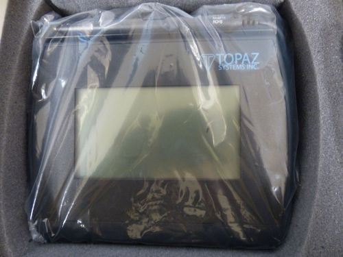 Topaz Systems Gem Signature Pad USB Serial T-LBK755-BHSB-R