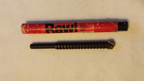 ( 3 ) - Rawl 3/8 x 4 inch Masonary Drill Bits
