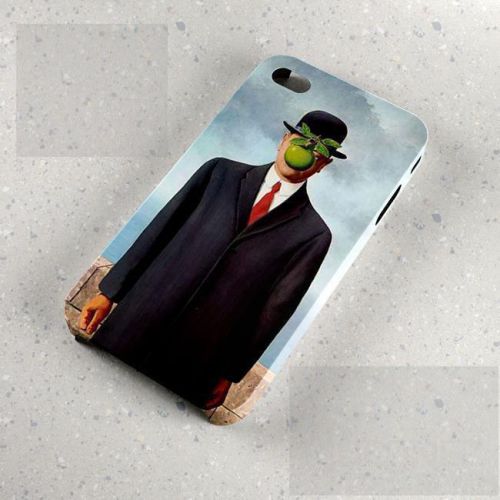 Hm9TheSon_Of_Man-Rene-Magritte Apple Samsung HTC 3DPlastic Case Cover