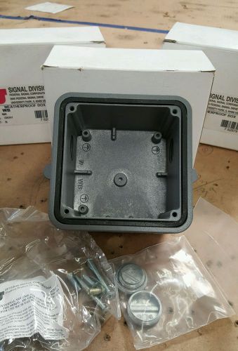 New federal signal weatherproof box